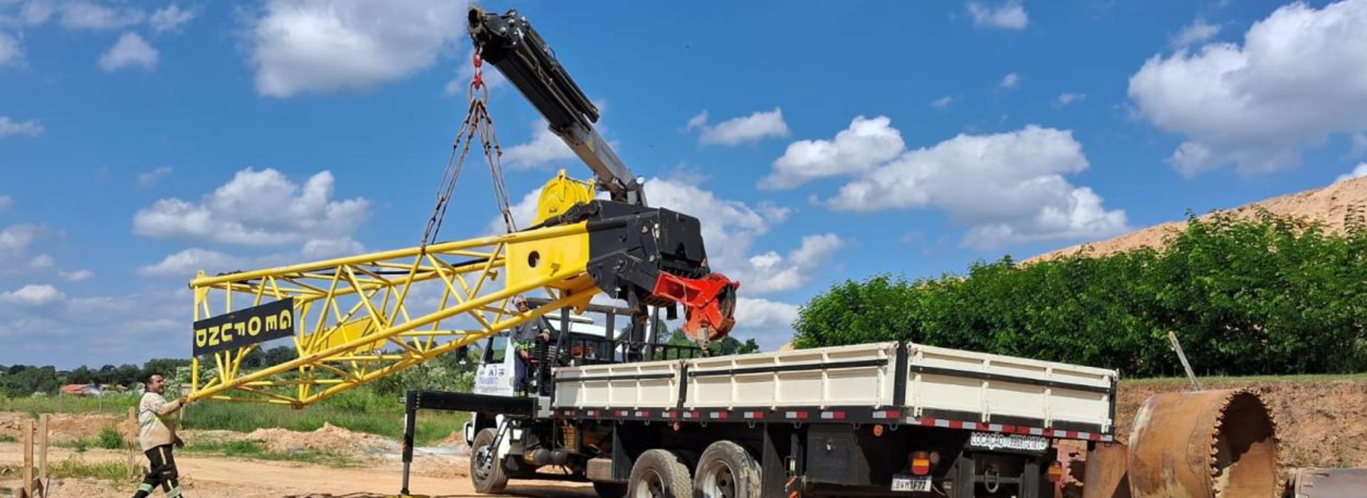 Locação de Munck | MunckTransBrito – Içamento & Transportes